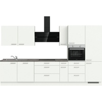 nobilia® elements Küchenzeile »" premium"«, vormontiert, Ausrichtung wählbar, Breite 360 cm, ohne E-Geräte