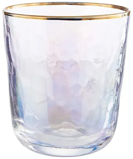 BUTLERS SMERALDA Glas mit Goldrand 280ml Gläser  