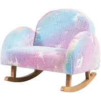 Kindersessel Kindersofa gepolsterter Schaukelstuhl Kindercouch Leuchtend