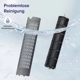 Levoit TempSense 36 cm Turmventilator Grau