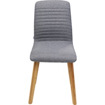 Kare 2er Set KARE DESIGN Stuhl Lara Stoff Grau