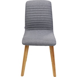 Kare 2er Set KARE DESIGN Stuhl Lara Stoff Grau
