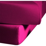 fleuresse Colours 009100 Mako-Satin 160 x 260 cm cassis