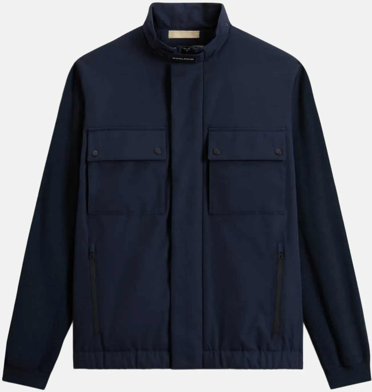 Two Layers Hybrid Jacke Blau L