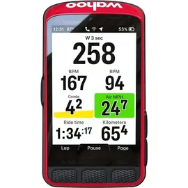 Wahoo Fitness Elemnt Ace Silikonhülle Radcomputer Rot