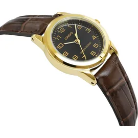 Casio Collection LTP-V001GL-1BUDF Damenuhr - Braun/Gold/Schwarz