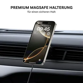 TECH-PROTECT MM15W-V5 Magnetische MagSafe KFZ-Halterung Wireless Charger 15W Schwarz