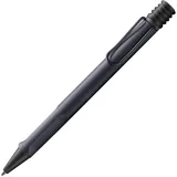 Lamy Kugelschreiber safari steel black, Schreibfarbe: schwarz, 1 St.