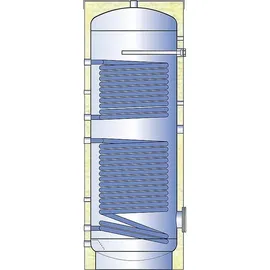 Evenes DSFI 200 189 L Edelstahl 2 Wärmetauscher