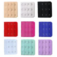 Kissa 1 Verlängerung BH, 3 Haken, Dessous, Dekolleté 5,5 x 5 cm Gr. Einheitsgröße, Schwarz - Einheitsgröße