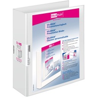 Veloflex Präsentationsringbuch Velodur, A4, 4-Ring-Mechanik, 295 x 315 x
