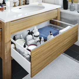 MS Beschläge Schubladensystem Weiß Soft Close 300mm 86mm