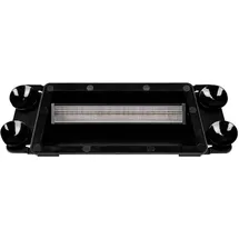 SECORÜT Frontblitzer / Straßenräumer LED Blitzer 12&24 Volt Strobo LW0054 Saugnapf Orange