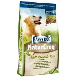 Happy Dog NaturCroq Lamm und Reis 15 kg + Animonda 400g