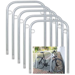 TRUTZHOLM Fahrradständer 5x Fahrradanlehnbügel zum Einbetonieren ca. 780 mm breit Fahrradstände