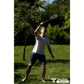 Talbot Torro Schildkröt 449412 - Talbot-Torro Badminton-Set 2-Fighter, 2-Player Set, Kinder-Federball-Set
