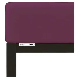schlafgut Pure Boxspring 120 x 200 - 130 x 220 cm purple deep