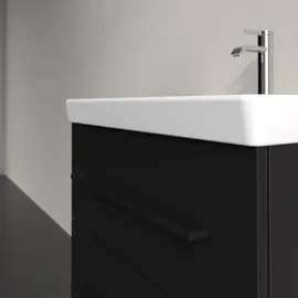 Villeroy & Boch Waschtischunterschrank 2 Auszüge 62,6 x 51,4 x 48,4 cm Volcano Black