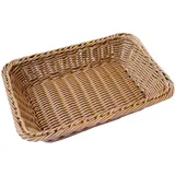 Eieenotee Aufbewahrungskorb, Handgefertigt, Rechteckig, Rattan, Organisation, Korb, Brothalter, Obst, Gemüse, Snack-Lebensmittelbehälter, Langlebig, Einfach zu Verwenden, S