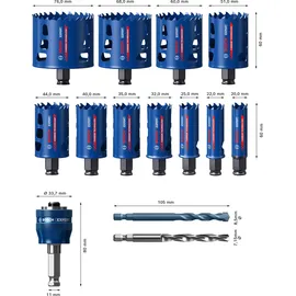 Bosch Expert Lochsägen Set Tough Material 2608900448