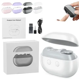 Yosody Easyclip Pro - Yosody Easy Clip 3-in-1 Nagelknipser Easyclip für Senioren, Diabetiker & Kinder (Weiß)