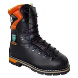 Forststiefel TREEMME KWF Schnittschutzstiefel Gr.  48 - Schwarz/Orange - 48