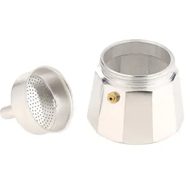 Faizee Möbel Mokka Premium 600 ml 12 Tassen Grau/Silber