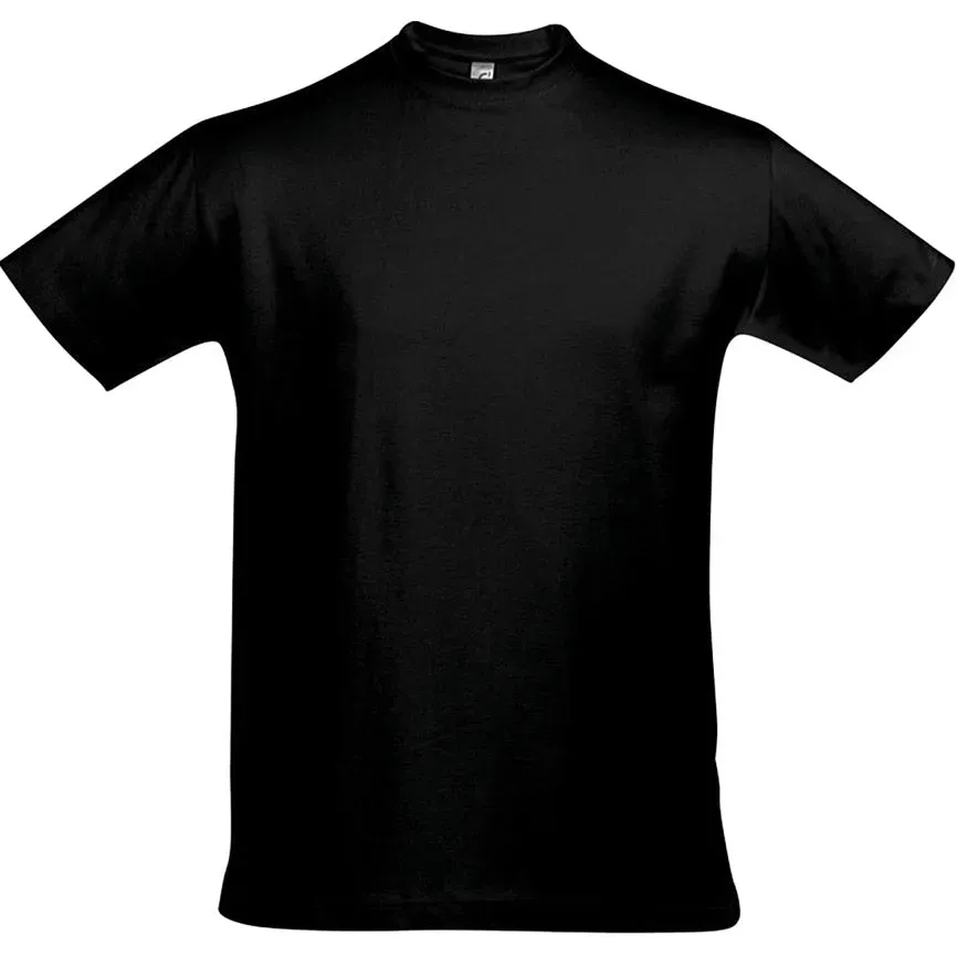 T-Shirt Imperial -  L - Schwarz