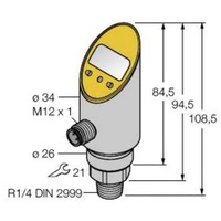 Turck Druckschalter 1 St. bar bis 0 bar