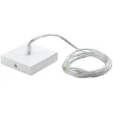 EGLO Baldachin SALOBRENA 1 Zubehör Weiß transp. Kabel L 2000mm