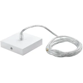 EGLO Baldachin SALOBRENA 1 Zubehör Weiß transp. Kabel L 2000mm