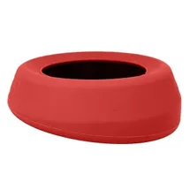Kurgo Spritzfreier Wander-Wassernapf für Hunde 710 ml Rot