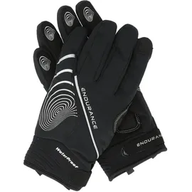 Endurance Fingerhandschuhe Amiens schwarz|blau XL