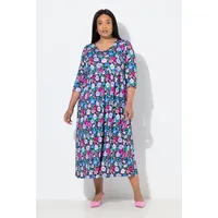 Ulla Popken Maxikleid A-Linie Schwarz 50/52