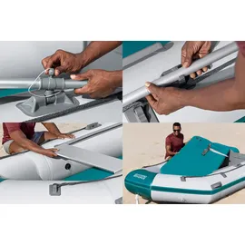 BESTWAY Hydro Force® Sportboot Komplett-Set Mirovia ProTM 330 x 162 x 44 cm