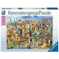 RAVENSBURGER 19890 Puzzle Sehenswürdigkeiten weltweit