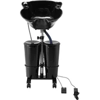 Vevor Friseur Waschbecken, mit elektrischer Pumpe, inkl. 2 Eimern,