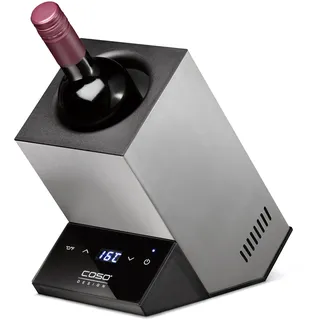 CASO Design Flaschenkühler WineCase One Edelstahl Silber