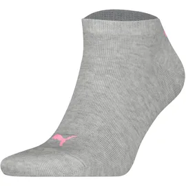 Puma Sneakersocken 12er Pack Rosa/Weiß/Grau 35-38