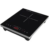 Rosenstein & Söhne Induktions-Kochplatte, 12 - 26 cm, Touch-Tasten, 2.000 W, bis 240 °C