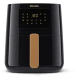 Philips Airfryer 5000-Serie L, 4.1L (0.8Kg), 13-in-1 Airfryer, Wifi verbunden, 90% Weniger Fett mit Rapid Air Technologie, Rezepte-App (HD9255/80)