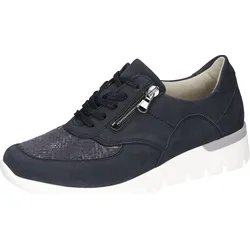 Schnürschuh »K-RAMONA-Soft«, Freizeitschuh, Halbschuh mit Orthotritt-Ausrüstung, K-Weite, Gr. 10 (44,5), dunkelblau, , 60618720-10