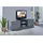 Interlink Elenzio TV-Kommode 180 x 50,8 x 40 cm Grau Holz/Kunststoff/Metall/Spanplatte