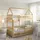 masseno Etagenbett ELENA 80 x 190 cm Kiefer massiv braun hellbraun