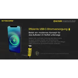 Nitecore 21700 5000 mAh 1 St.