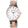 Excellanc Herrenuhr Armbanduhr Edelstahl Zugband bicolor Analog Quartzwerk