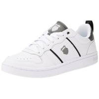 K-Swiss Herren Lozan Sneaker, White/Black/Gunetal, 44