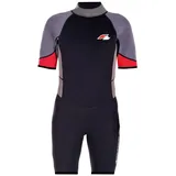 F2 Herren Neopren Anzug Rebel - Shorty 3/2 mm XS Rot 2024/25 rot XS
