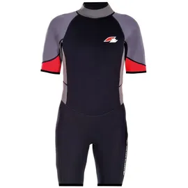 F2 Herren Neopren Anzug Rebel - Shorty 3/2 mm XS Rot 2024/25 rot XS