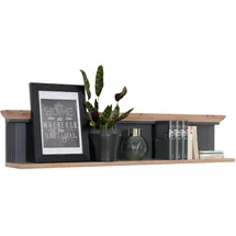 Stella Trading Wandboard 142 x 29 x 20 cm Graphit